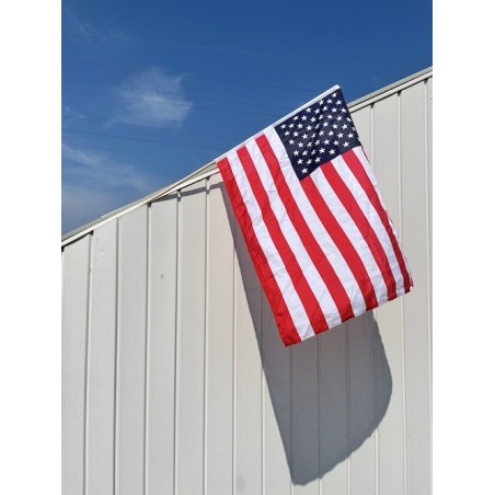 Флаг США с деревянной палкой 60 х 90 см