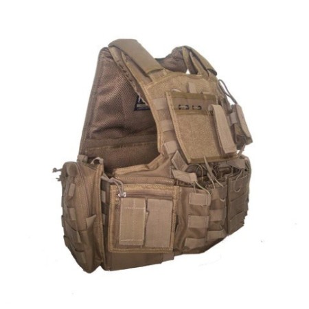 Shadow Gear SHS2 Assault plaadikandja vest coyote