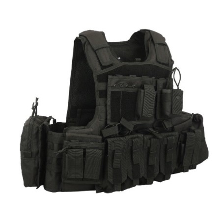 Shadow Gear SHS2 Assault plaadikandja vest must