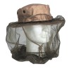 Mil-tec mosquito head net for hat, olive green