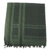 Shemagh (Scarf), OD green-black , fringed 