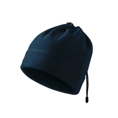 Malfini 2in1 Fleece hat-scarf, dark blue