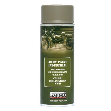 Fosco Spray Paint, 400 ml, Indian Green WWII