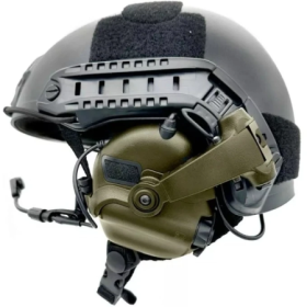 Электронная тактическая гарнитура Earmor M32X MOD4 green