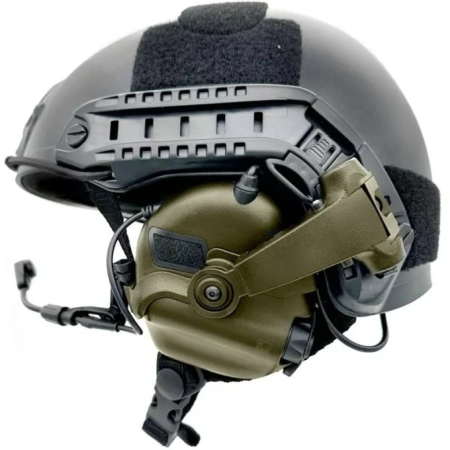 Электронная тактическая гарнитура Earmor M32X MOD4 green
