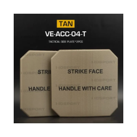 Wosport treening plastikust küljeplaadid vestile SAPI tan
