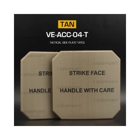 Wosport treening plastikust küljeplaadid vestile SAPI tan