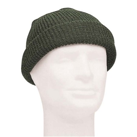 Mil-tec Watch cap, wool, olive green