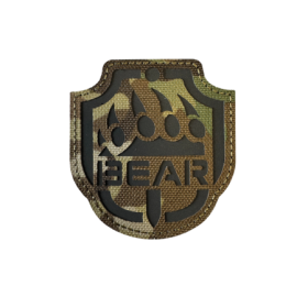 CZ Riidest embleem "BEAR" multicam