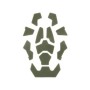 Imperator Tactical velcro komplekt FAST kiivritele roheline