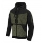 Helikon Rogue (full zip) hoodie, Black / Desert Night Camo