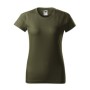 Malfini Naiste Basic lühikeste varrukatega särk military green