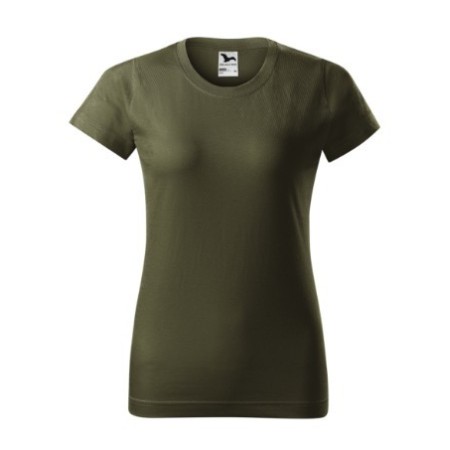 Malfini Naiste Basic lühikeste varrukatega särk military green