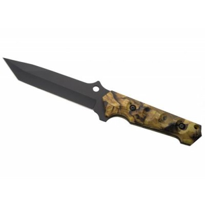 AB Combat knife, jungle camo