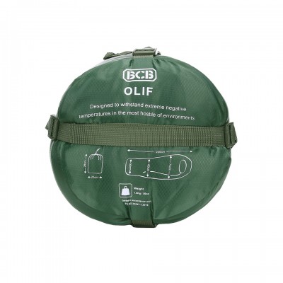 BCB Summer Sleeping bag The Olif 5, green