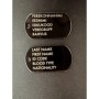 Laibaketid (Dog tag) + trükkimine must