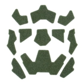 Cygnus Armory velcro komplekt kiivritele oliivroheline