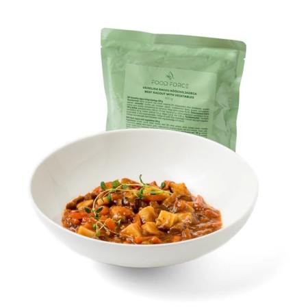 Фудпак FoodForce (влажный) Говяжье рагу с овощами 300 г