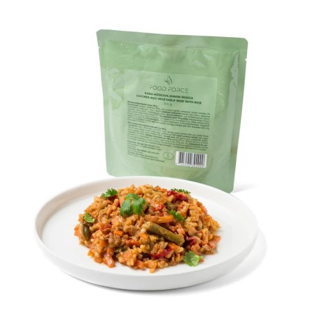 Фудпак FoodForce (влажный) Вок с курицей