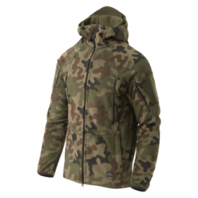 Куртка Helikon PATRIOT Mk2 - гибридный флис - PL Woodland