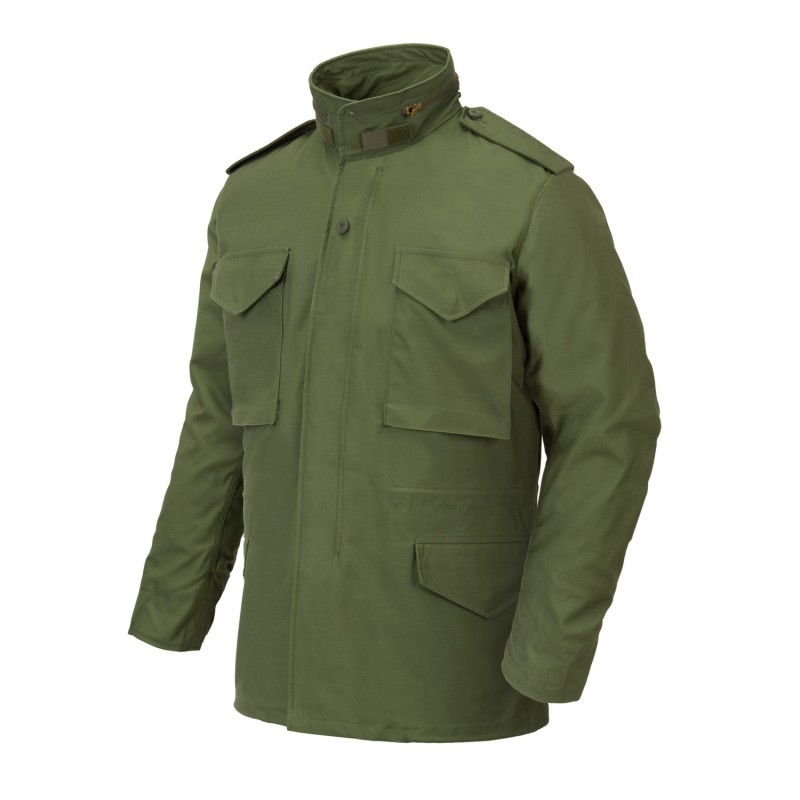 Helikon M65 NyCo Sateen jacket, olive green