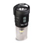 Mil-Tec LED camping lantern, front view.