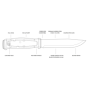  Нож Morakniv® Garberg Grand BlackBlade (C) 3
