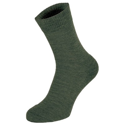 MFH Merino socks, olive green