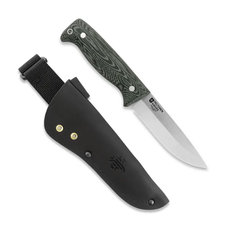 Peltonen M07 Full Tang nuga green micarta