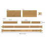  Novritsch Minimaalne taktikaline vöö mõõdud