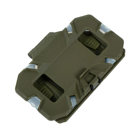 Wosport Flip-up telefoni hoidik mollele roheline