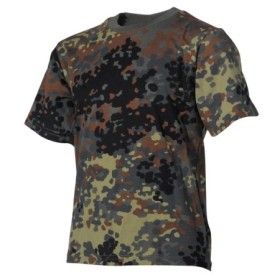 Дети с коротким рукавом Футболка - BW camo