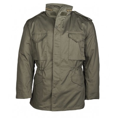Стиль США M65 поле куртка с подкладкой, О.Д. зеленый