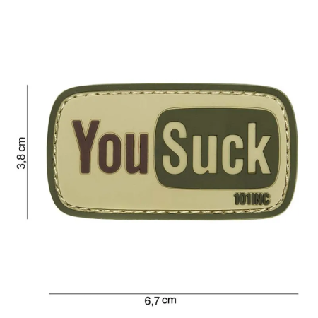 Velcro PVC embleem