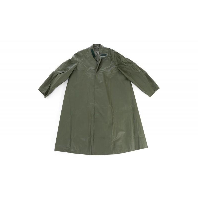 Swedish army rain coat, olive green