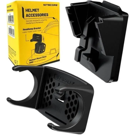 Nitecore HLB40 and HMB1 TAC universal helmet mount/bracket