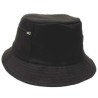 Fisher Hat, black, small side pocket 