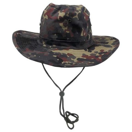 Bush Hat, chin strap, BW camo 