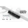  Фонарь Nitecore EDC17 с УФ-подсветкой и зеленым лазером. black