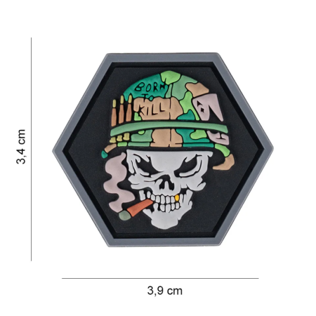 Velcro PVC embleem