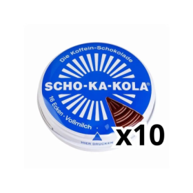 Оптовая партия 10 шт. Шоколад Шо-Ка-Кола молочный 100г