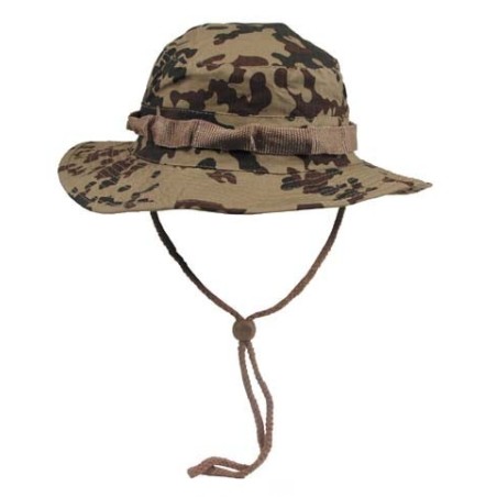 US GI Bush Hat, Rip Stop, chin strap, BW tropical camo