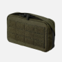 JTAC Admin Pouch Mk II esivaade Ranger Green värvuses koos laserlõigatud MOLLE-ga.