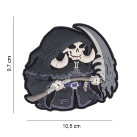 TF-2215 Нашивка ПВХ на липучке "Reaper Ox Nr. 11"