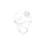 Крепление Petzl Helmet Adapt на защитной каске