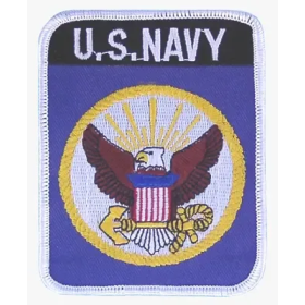 Textile patch, US Navy