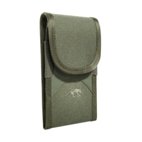  Вид закрытого тактического чехла TT Tactical Phone Cover XL оливкового цвета.