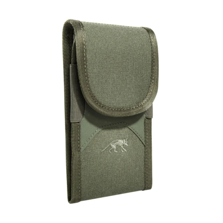 Вид закрытого тактического чехла TT Tactical Phone Cover XL оливкового цвета.