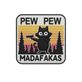 Нашивка Combat Zone на липучке из ПВХ