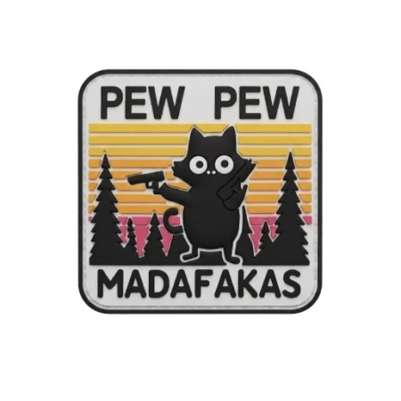 Нашивка Combat Zone на липучке из ПВХ